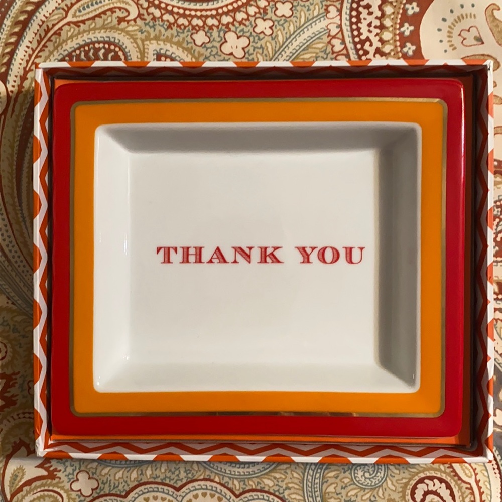 Two’s Company Thank you dish